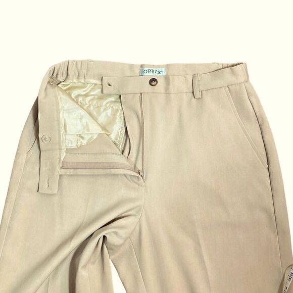 Orvis Mid-Rise Modern Fit Camel Color Pants, Size 8 - Picture 3 of 7